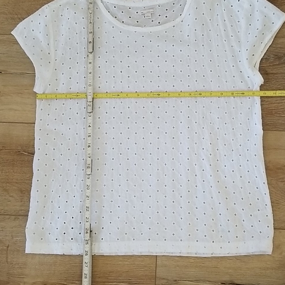 GAP Eyelet short sleeve shirt Size L - Picture 4 of 5